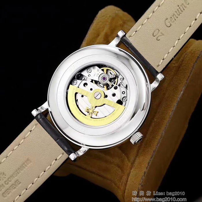 江詩丹頓 Vacheron Constantin YG廠 2019首發新款 縱橫升級版 821A零返修機芯 超強夜光 深度防水 男士腕表  wssb5046